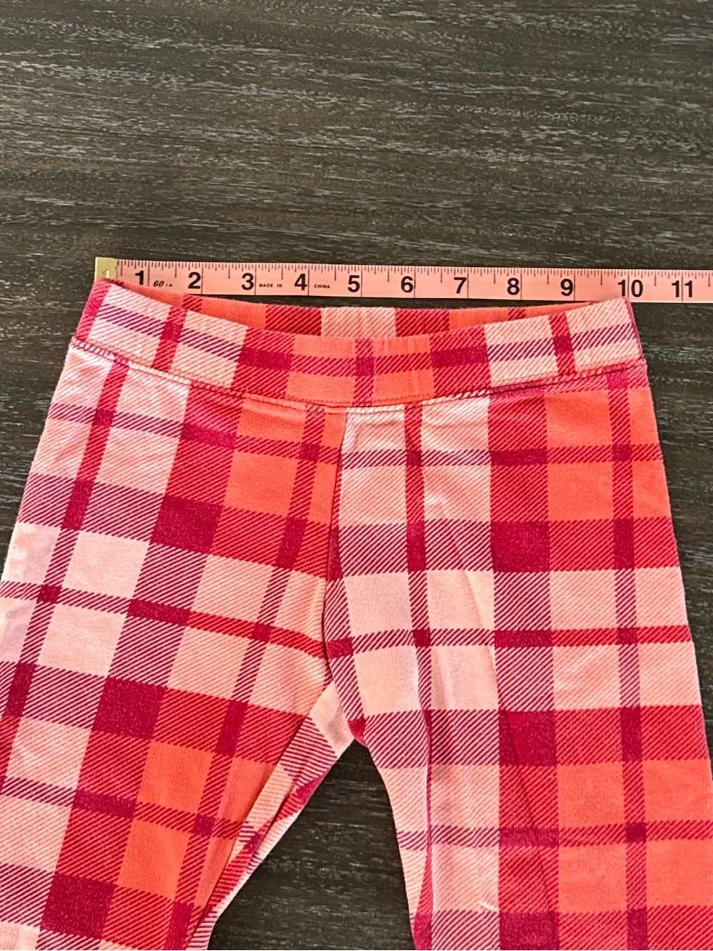 Gap Kids Girls Small Plaid Leggings/Pants
